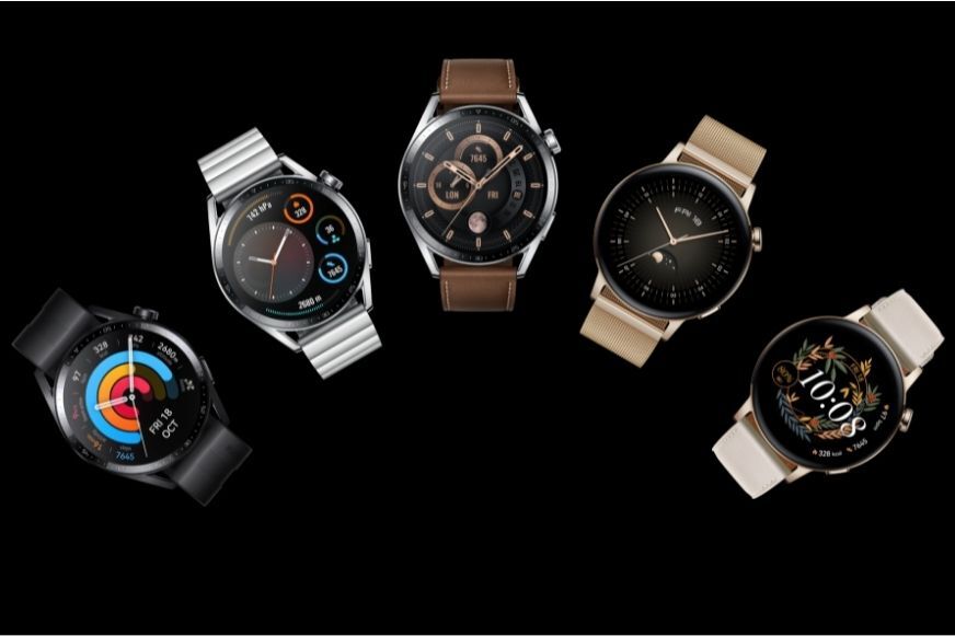 Вы можете увидеть различные модели Huawei Watch GT 3.